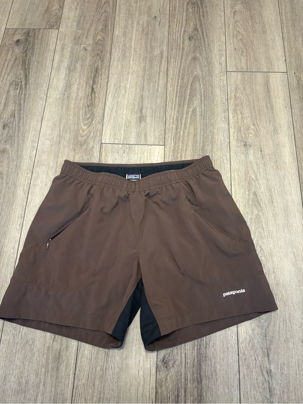 Patagonia Women's Nine Trails Shorts - Size XS Brown